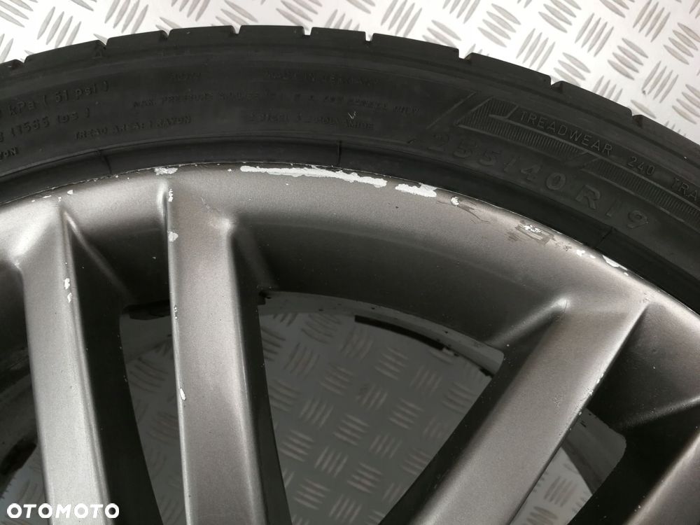 255/40R19 96V DUNLOP koło felga aluminiowa 19x8 5X112 19" ET45 VW PHAETON - 3