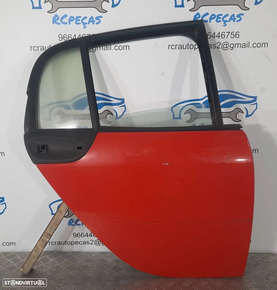 PORTA PORTAS TRASEIRA TRÁS DIREITA SMART FORFOUR I 1 454 MOTOR PUXADOR VIDRO - 1