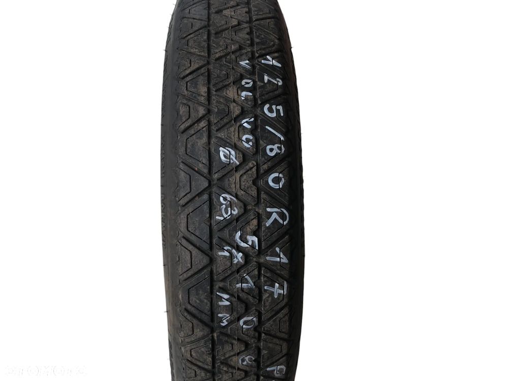 Koło Zapasowe Dojazdowe 125/80 R17 5x108 63.4MM Ford Mondeo MK5 Volvo - Gwarancja Wysyłka - 2