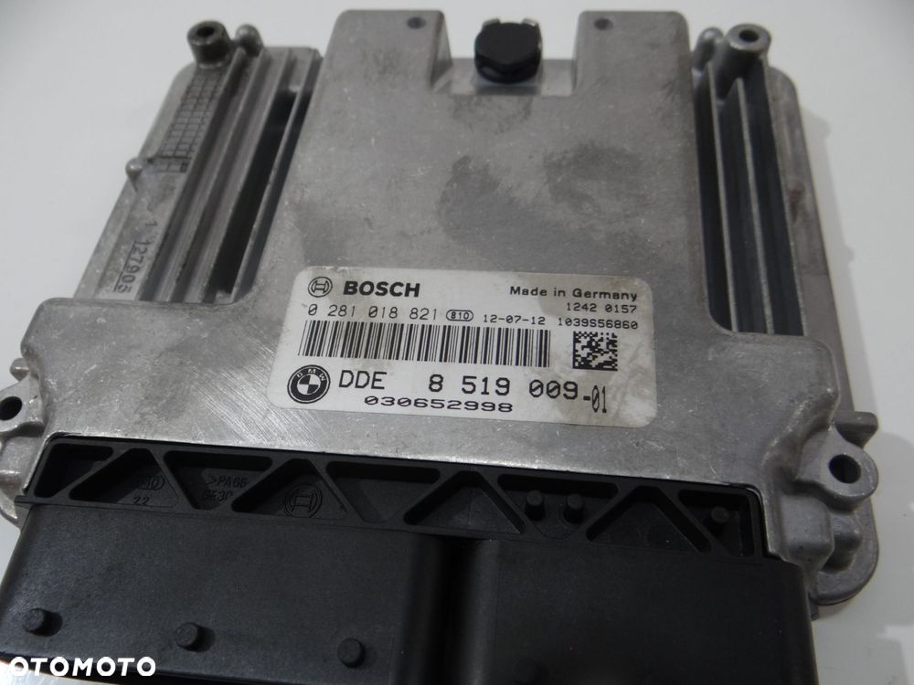 KOMPUTER STEROWNIK SILNIKA BMW X1 E84 LIFT N47 2.0D 8519009 - 3