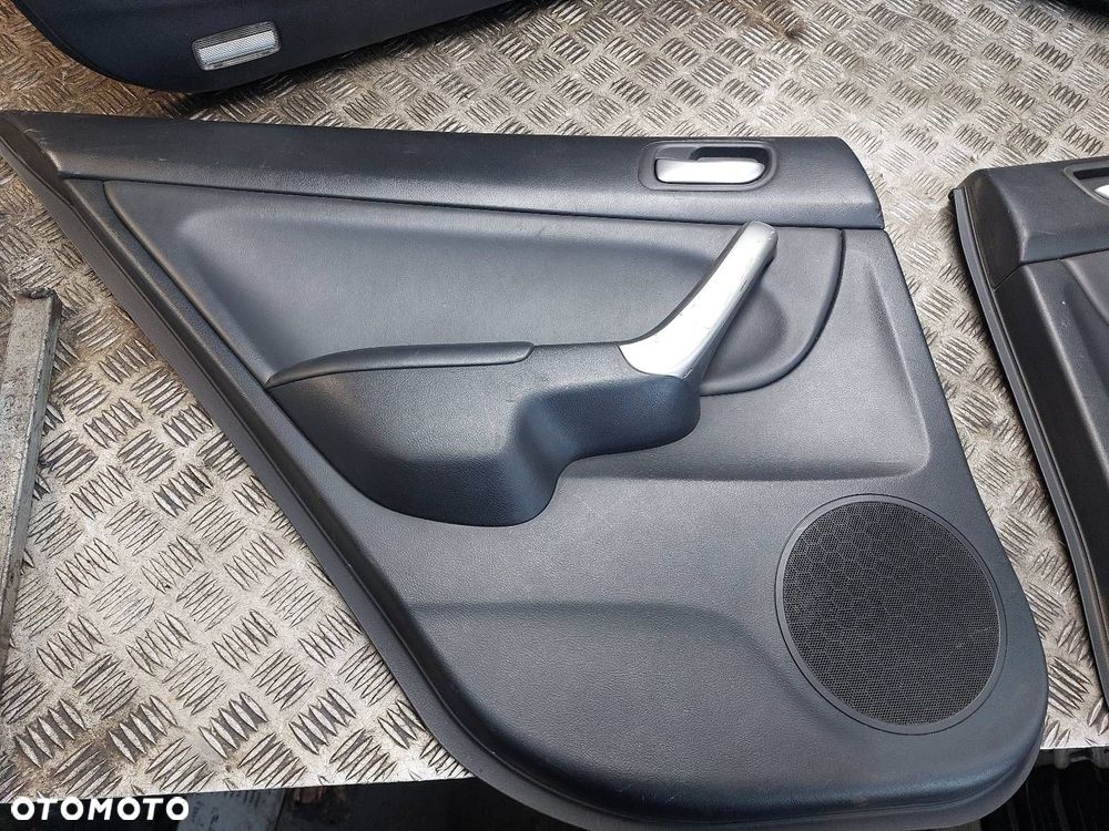 BOCZKI DRZWI KOMPLET HONDA ACCORD VII SEDAN SKÓRA CZARNE ID: 237973 - 5