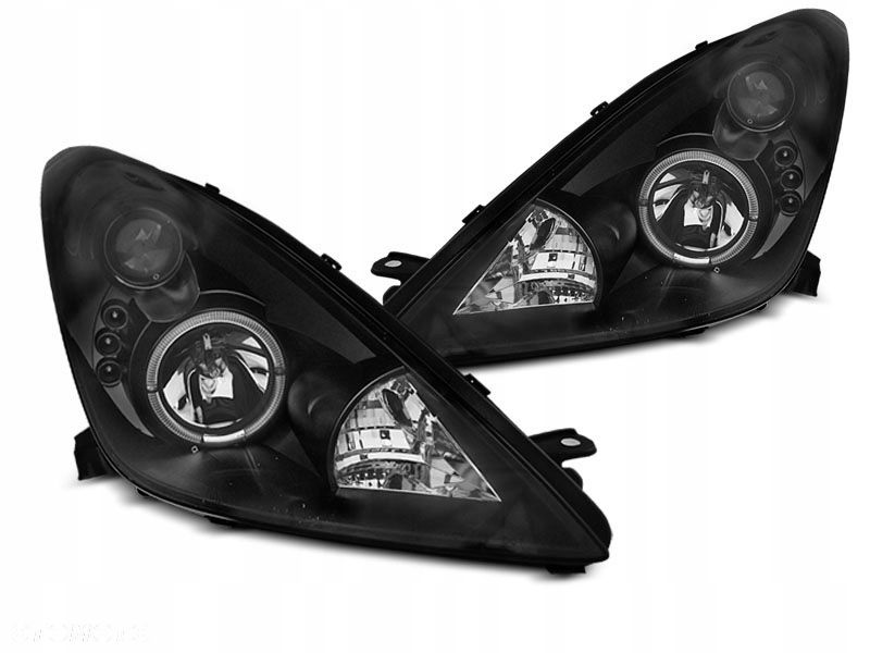 Reflektory Toyota Celica T230 1999-05 Ringi Black - 1