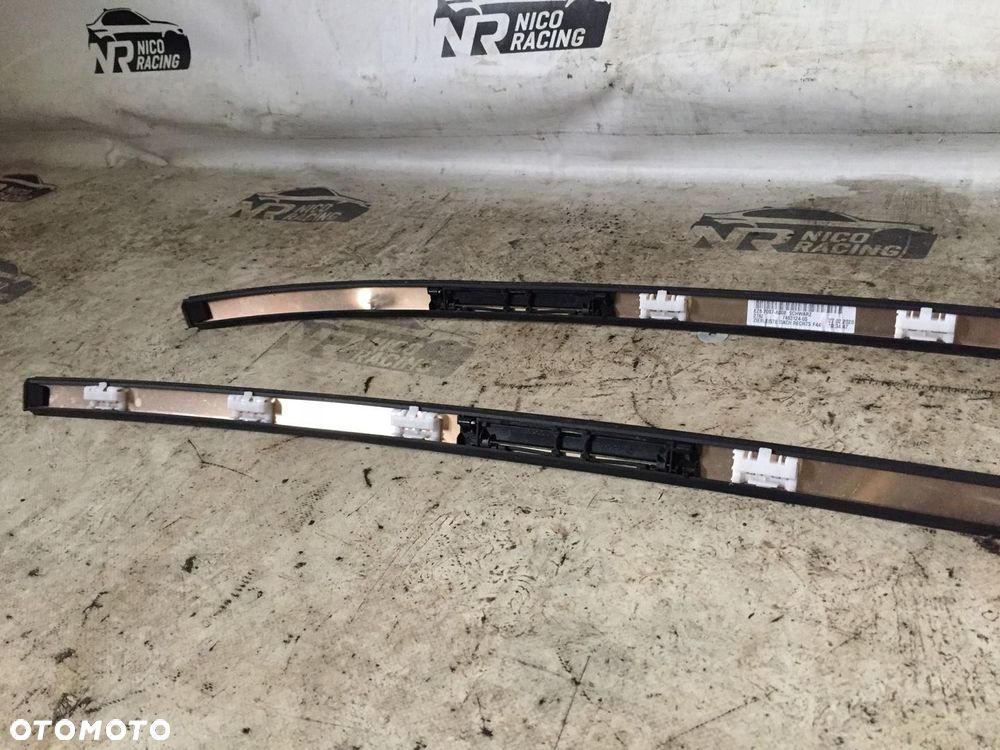 LISTWA DACHOWA LEWA BMW 2 F44 CZARNY MAT - 13