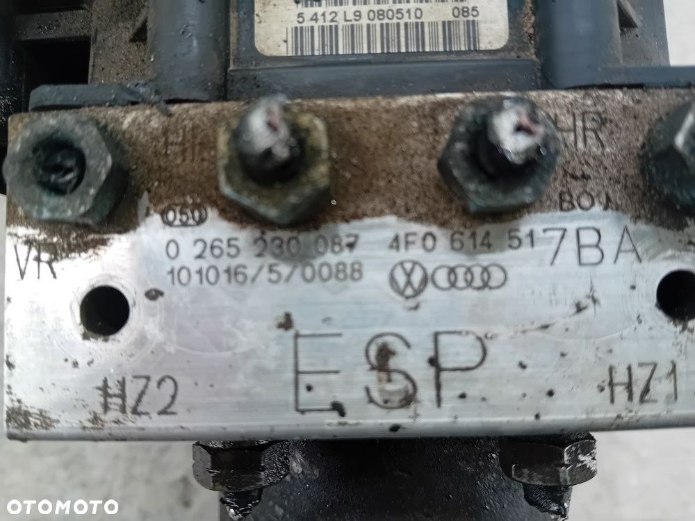 POMPA ABS AUDI A6 C6 FL 4F0614517BA 0265230087  BOSCH 3.0 TDI - 4