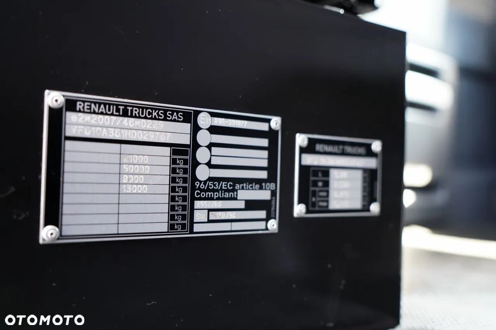 Renault T 480 / 13L / RETARDER / KLIMATYZACJA POSTOJOWA  / OPONY 100 % / HIGH CAB / PO KONTRAKCIE SERWISOWYM - 34