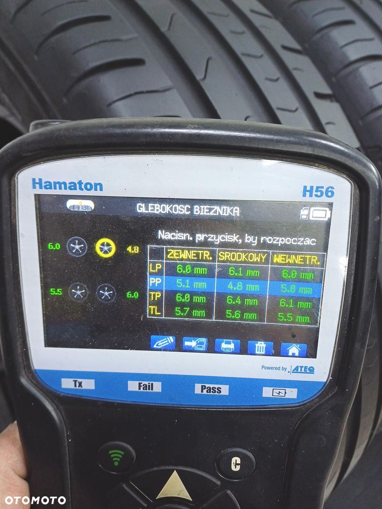 4x 185/65r15 falken letnie 6mm 60018 - 9