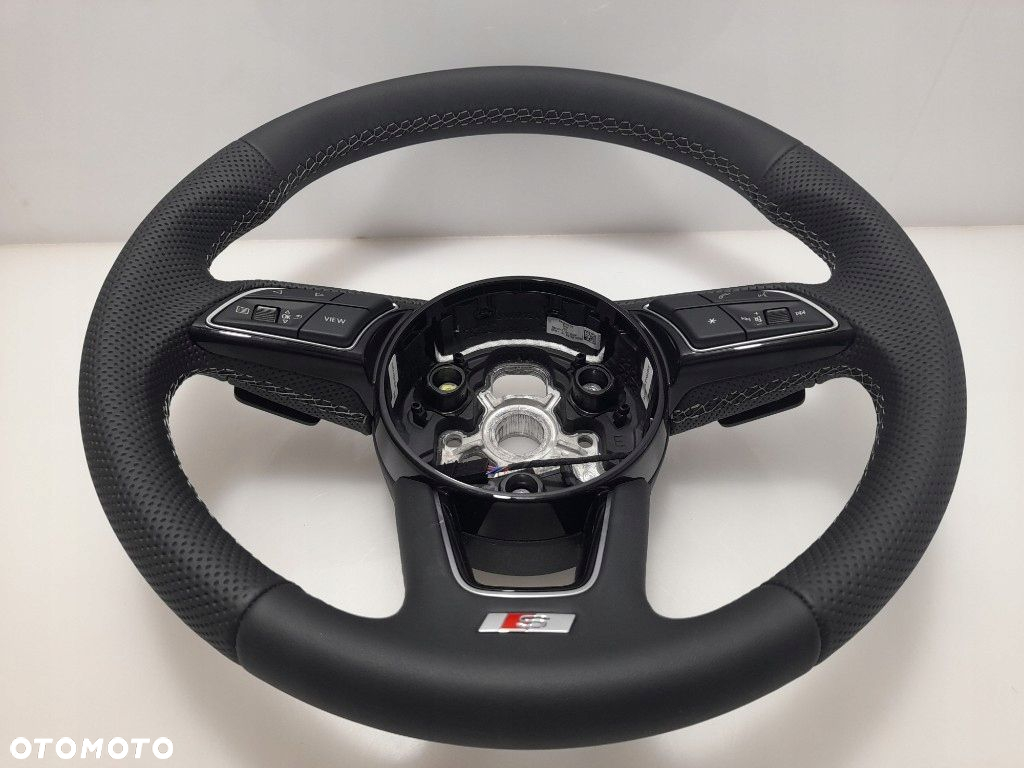 NOWA KIEROWNICA SKÓRA MULTIFUNKCJA DSG ŁOPATKI 8W0419689 AUDI A4 B9 2024r - 2
