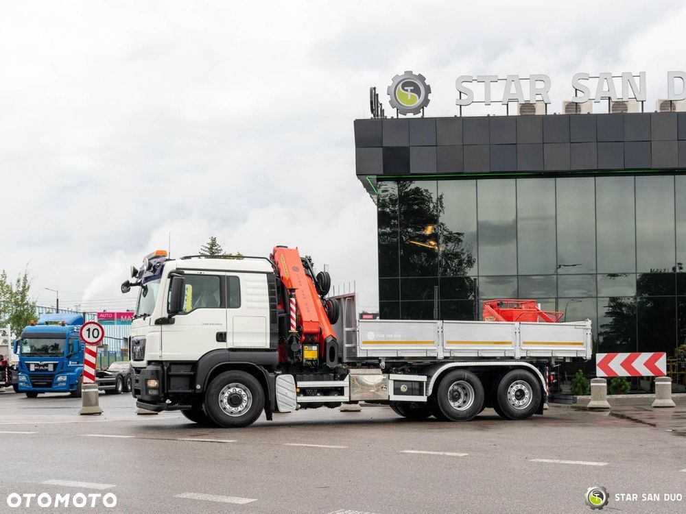 MAN TGS 26.400 6x4H Palfinger PK 34002 SH HDS Żuraw Wywrotka Kosz Obrotnica - 11