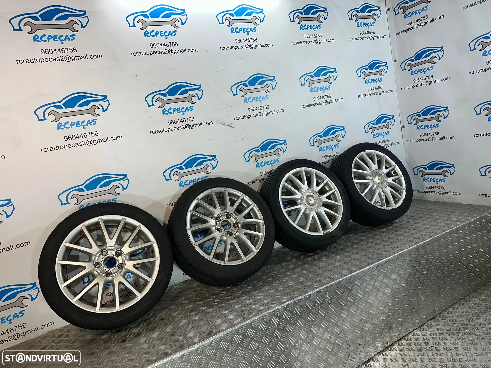 Conjunto Jantes 17 Originais VW Golf 5 Jetta 7J ET54 5x112 1K0601025AN - 3