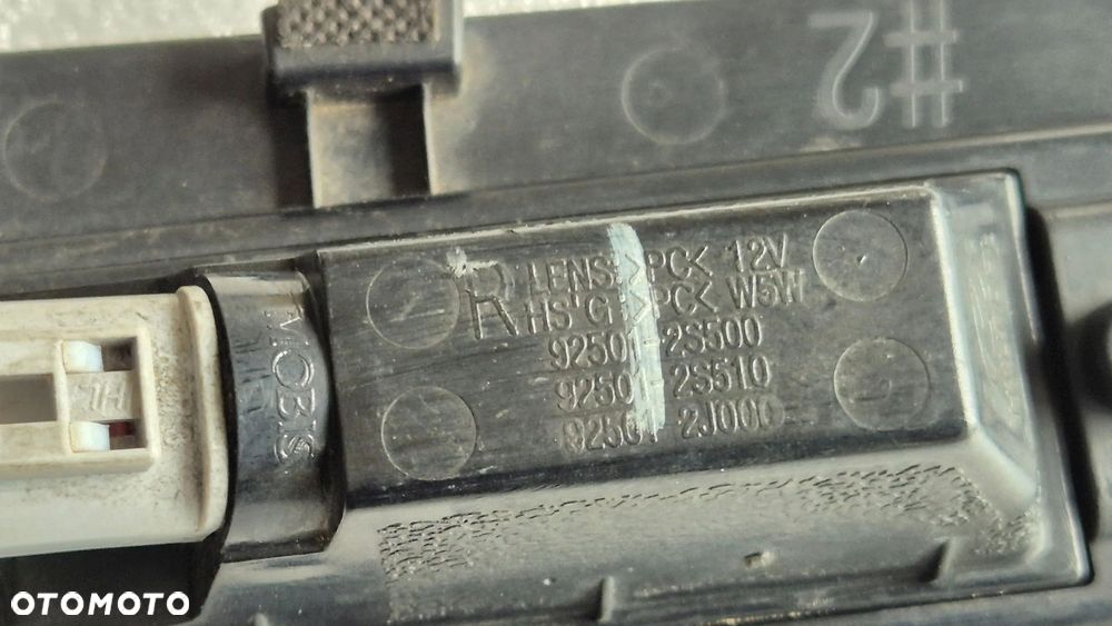 Listwa Oświetlenie tablicy Mikrostyk Kamera TYŁ Kia Ceed III OE 99240-J7150 - 13