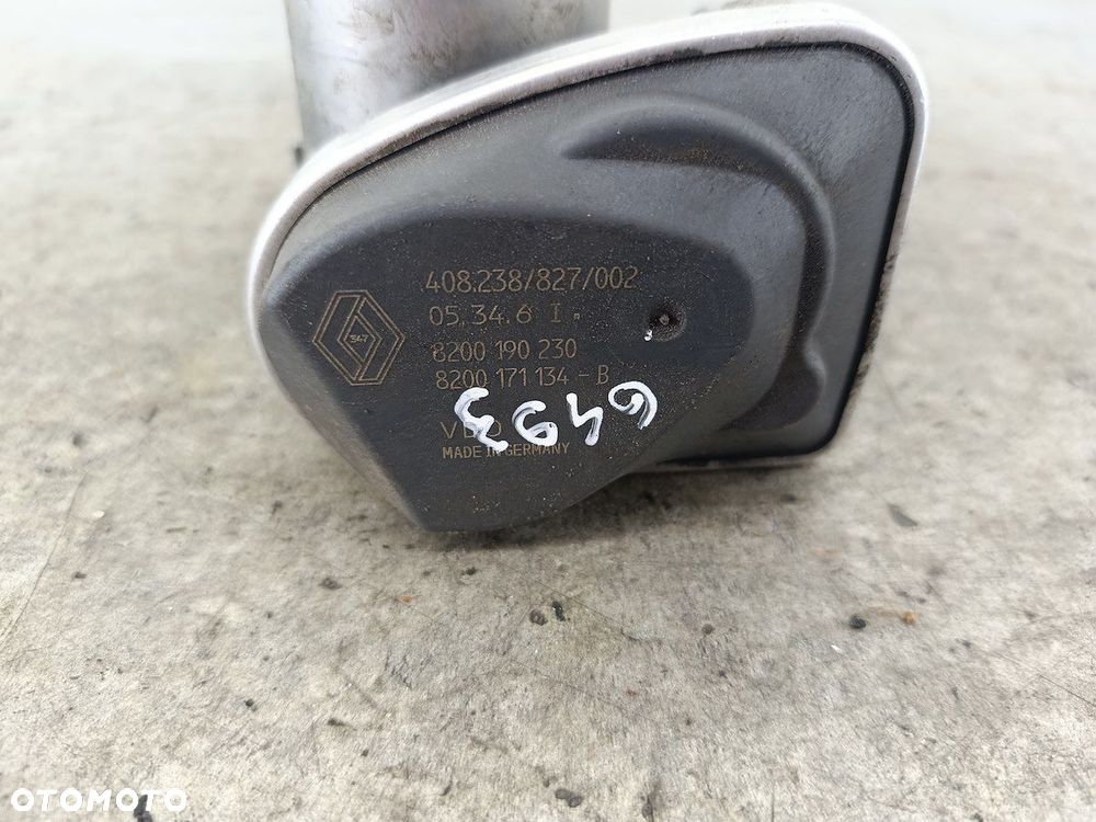 PRZEPUSTNICA RENAULT CLIO III 8200190230  8200171134-B VDO SIEMENS 1.6 16V - 2
