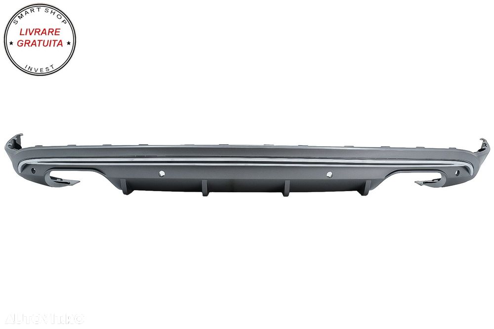 Difuzor Bara Spate Audi Q5 8R (2009-2016) Gri Platinat- livrare gratuita - 1