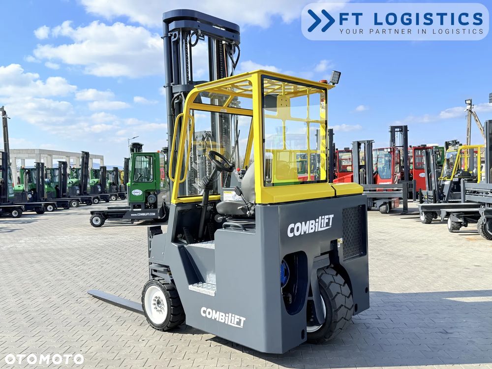 Combilift WÓZEK CZTEROKIERUNKOWY - WIELOKIERUNKOWY | COMBILIFT CB4500 | GAS | TRIPLEX 6400MM | WOLNY SKOK | POZYCJONER WIDEŁ | PRZESUW WIDEŁ | STAN IDEALNY | Szeroka oferta wózków czterokierunkowych i bocznych, dopasowanych do różnorodnych potrzeb i zastosowań - 11
