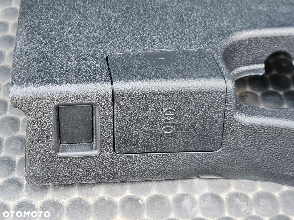 Osłona Słupka Progu Plastik Zaślepka Tapicerka Wnętrza Czarne BMW 3 E90 E91 LCI Lift - 6