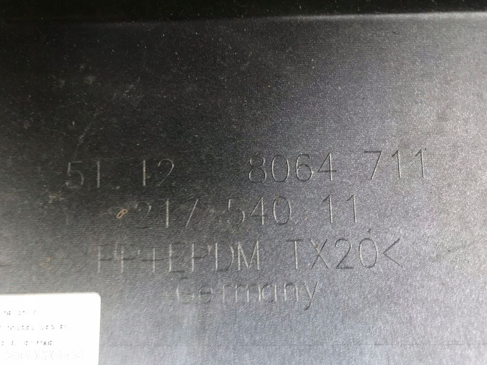 BMW 5 G30 M PAKIET SEDAN 17- ZDERZAK TYLNY TYŁ - 4