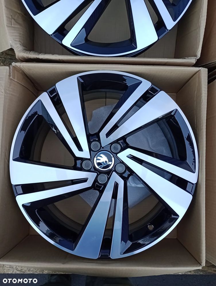 NOWE FELGI ALUMINIOWE 5x100 R18 7J ET39 SKODA FABIA KAMIQ RAPID SCALA - 6