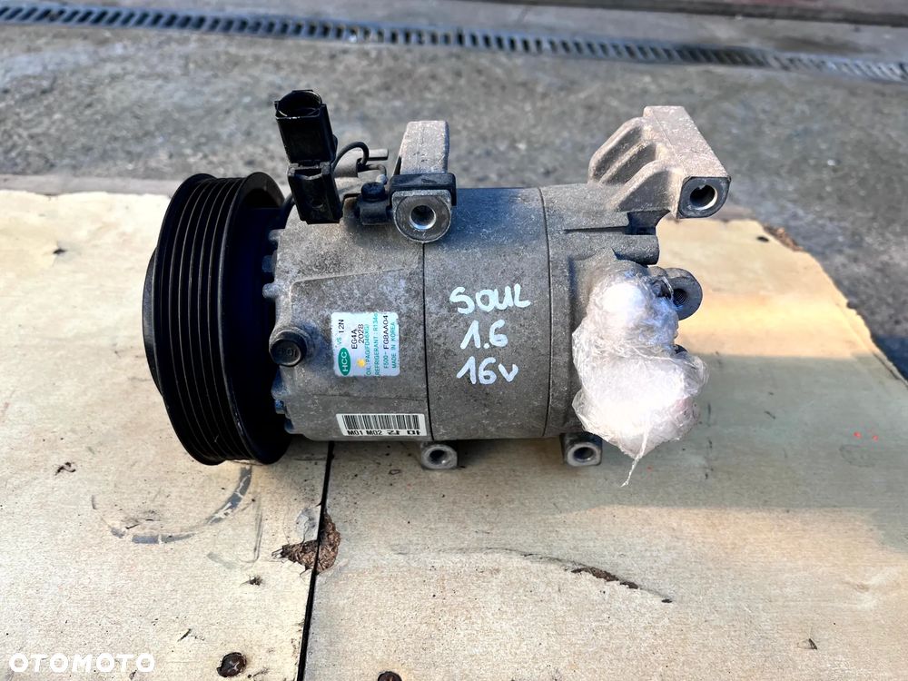 KIA SOUL I 2008-2014 1.6 16V G4FC KOMPRESOR SPRĘŻARKA KLIMATYZACJI F500-FG8AA04