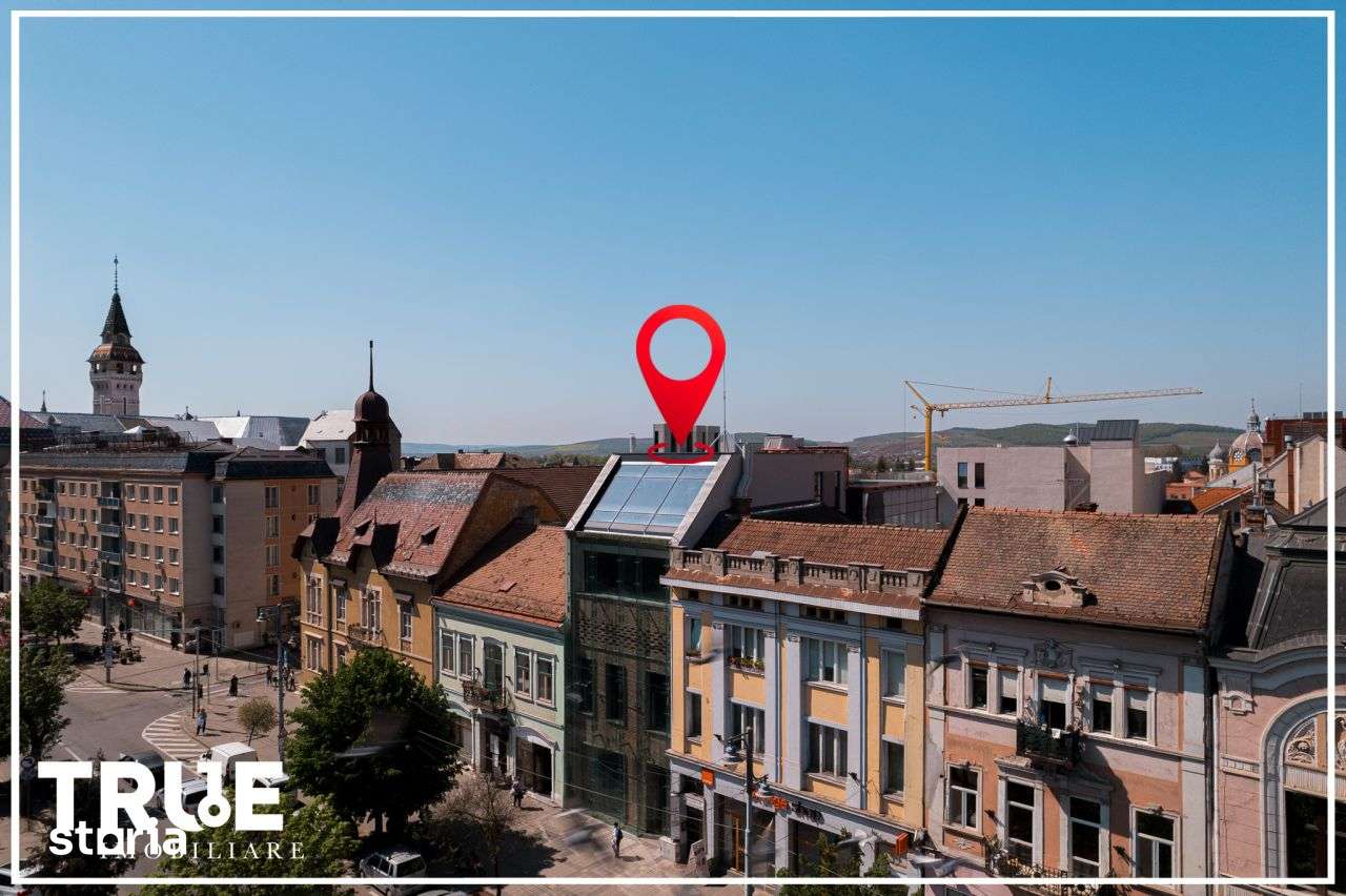 Ap. 2 cam, 57.3m² + 16.2m², ultracentral, Arossa Center, Tg. Mureș! — fotografia 1