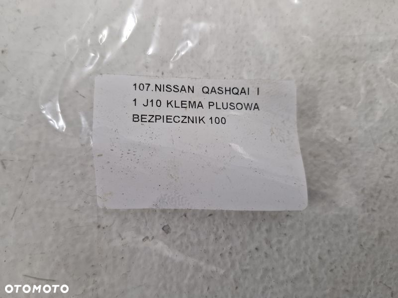 NISSAN QASHQAI 1 I J10 KLEMA PLUSOWA BEZPIECZNIK - 6