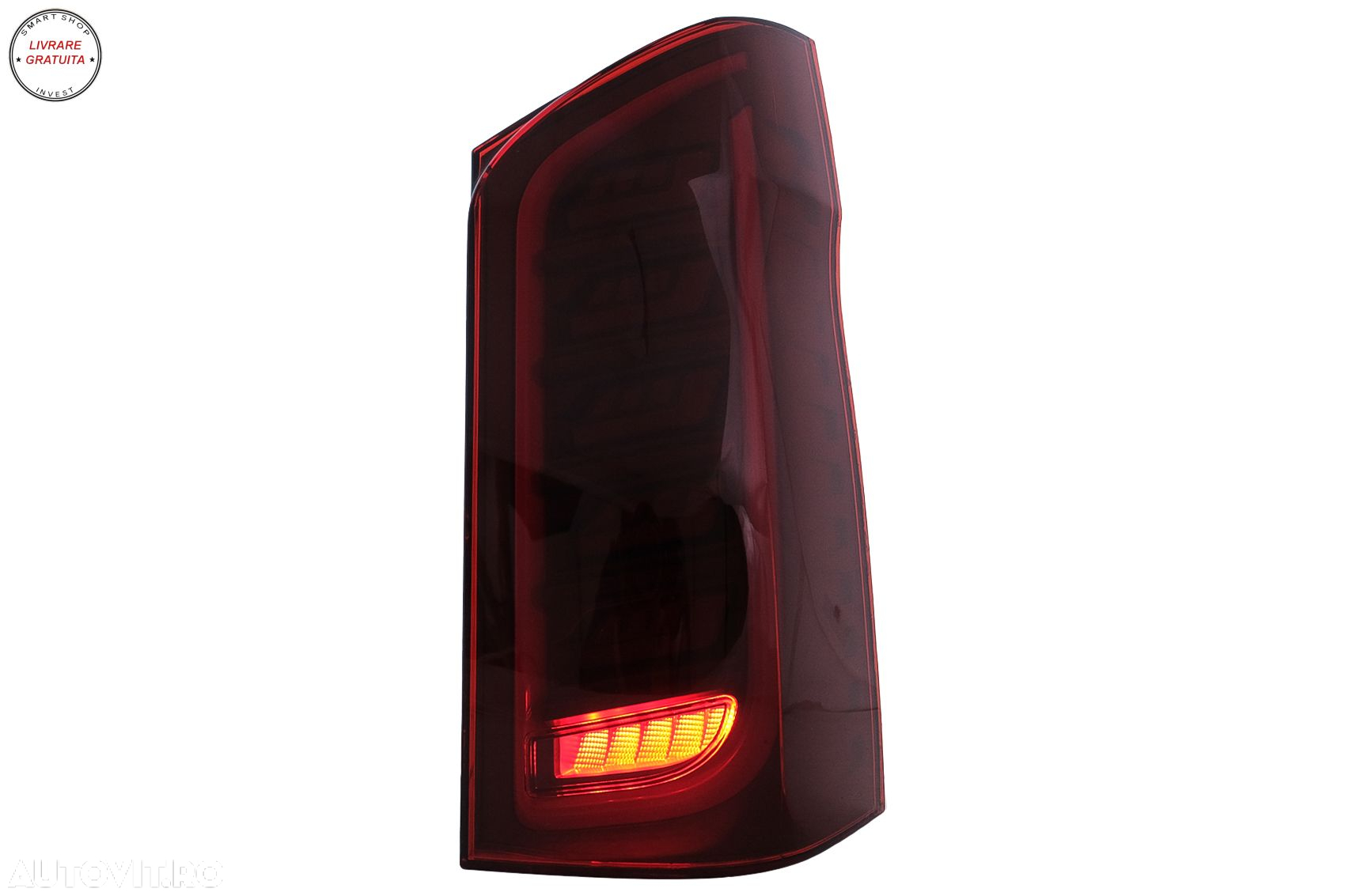 Stopuri Full LED Fumurii Mercedes V-Class W447 (2014-2019) modelele cu o Usa Spate- livrare gratuita - 9