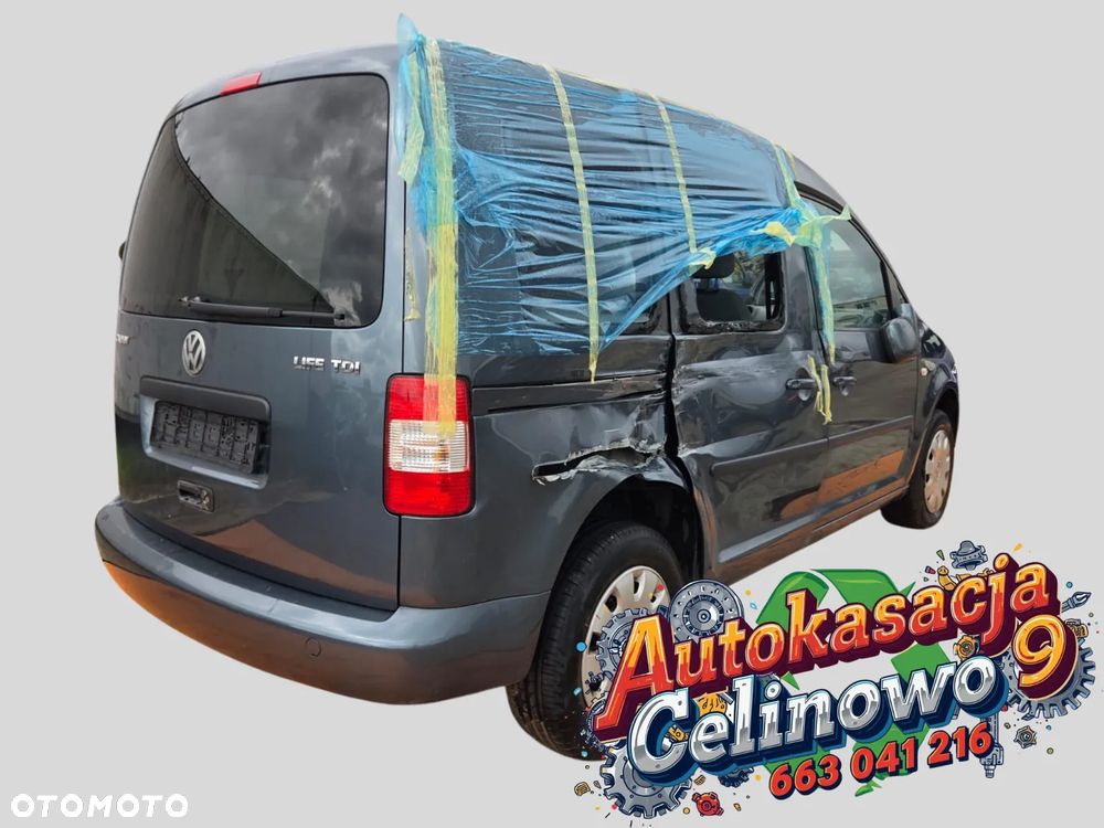 Volkswagen Caddy III 2007 Silnik 1.9 TDI (BLS) 105 KM (77 kW) LD7U Na części silnik, drzwi, zderzak, maska, klapa bagażnika, lampa - 4