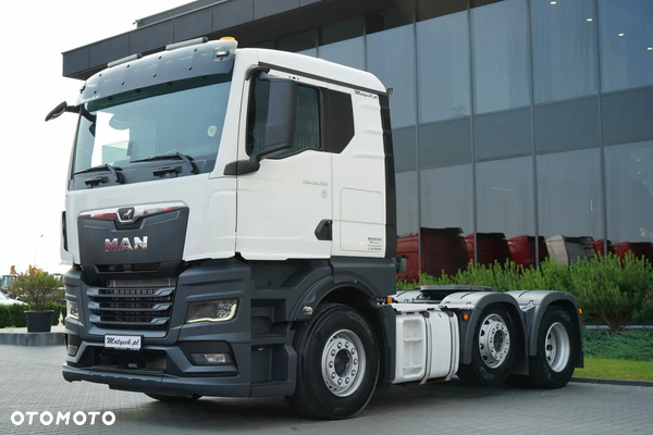 MAN TGX 26.510 / 6x2 / PUSHER / Oś Skrętna i Podnoszona / HYDRAULIKA / NISKA KABINA / 2021 ROK
