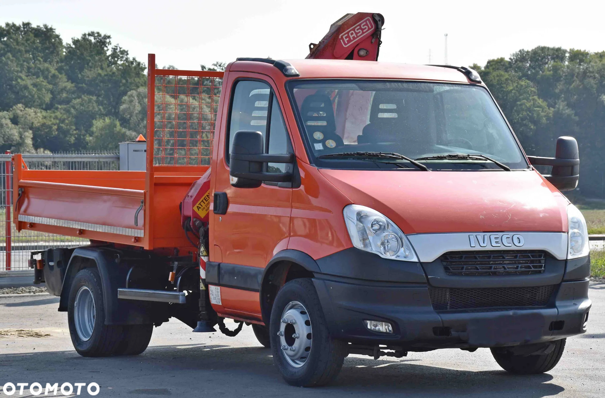 Iveco Daily 70C17 * Wywrotka 2,80 m + FASSI F40A.0.21 - 4