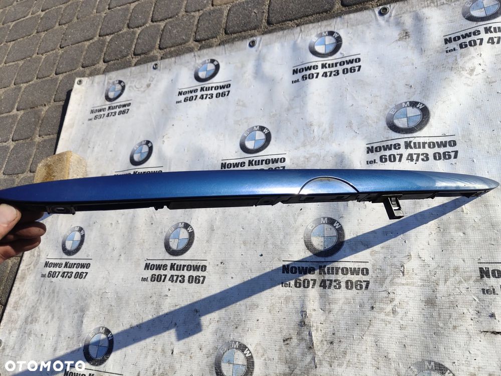 BMW E53 X5 Listwa oświetleniowa klapy blenda mikrostyk Topasblau