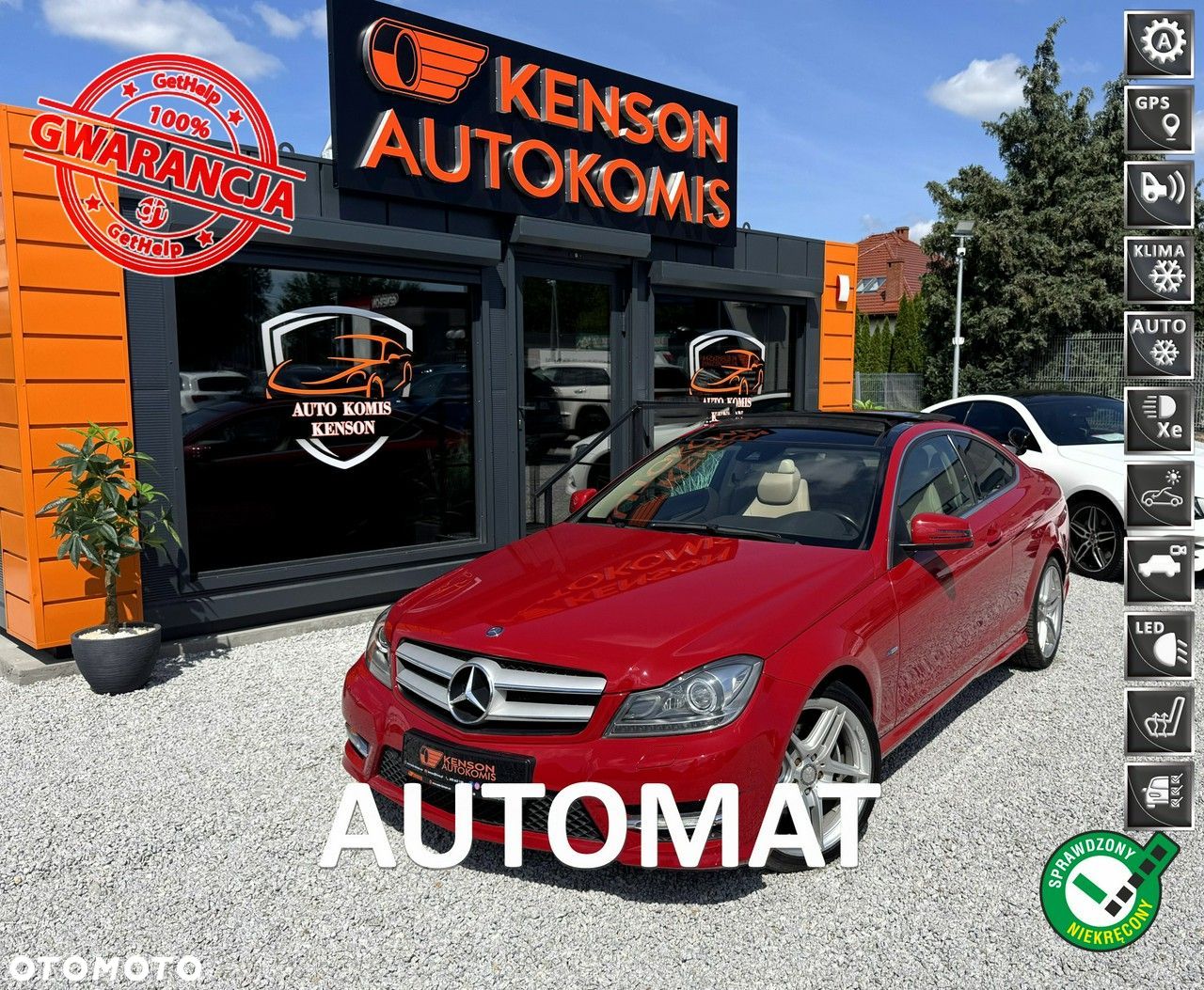 Mercedes-Benz Klasa C 250 Coupe (BlueEFFICIENCY) 7G-TRONIC - 1