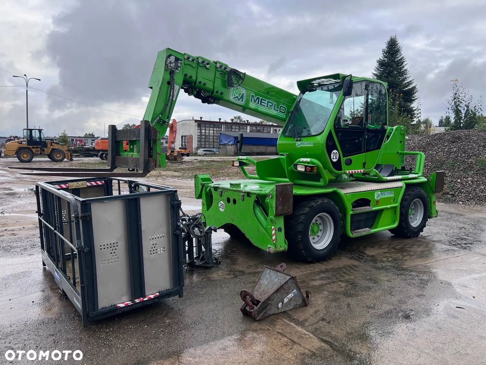 Merlo ROTO 40.18S 3500MTH CERTYFIKAT CE ZESTAW KOSZ WIDŁY PILOT DŹWIG - 23
