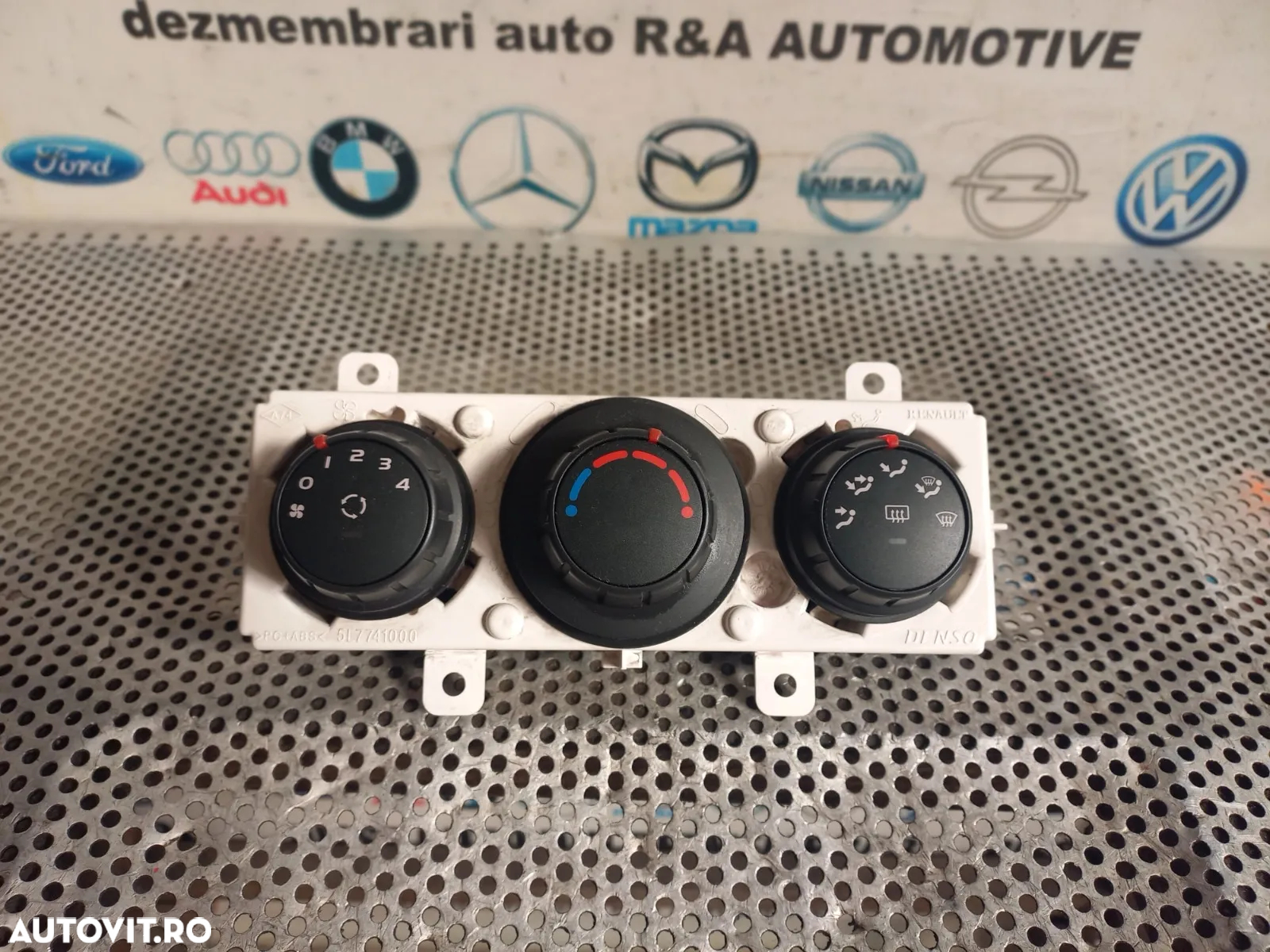 Panou modul Comenzi Caldura Aer Renault Master Opel Movano An 2012-2013-2014-2015-2016-2017-2018-20 - 2