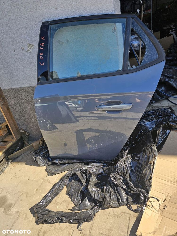 drzwi tylne lewe lewy tył opel corsa f - 1