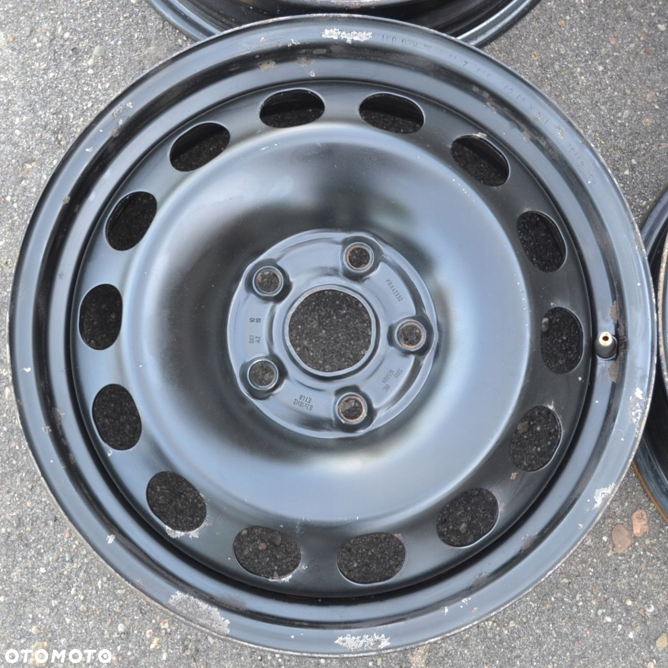 FELGA STALOWA VW SKODA AUDI SEAT 5x112 6J16 ET 48 x1szt F-427 - 7
