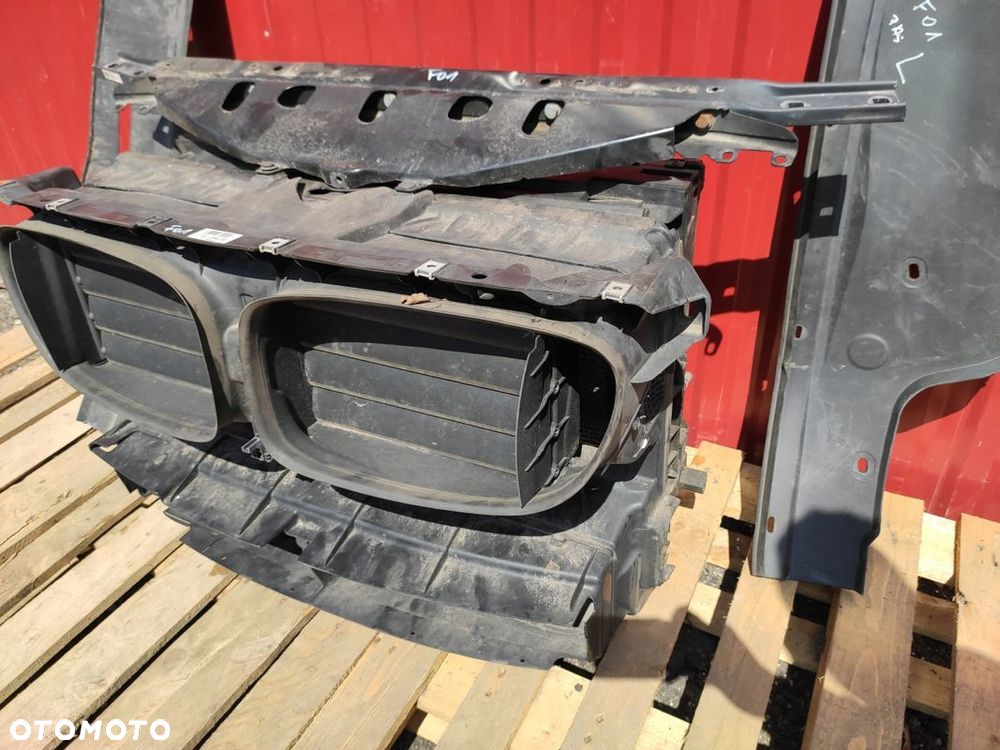 BMW 7 F01 3.0D N57 AUTOMAT PAS PRZEDNI WZMOCNIENIE CHŁODNICE WENTYLATOR - 5