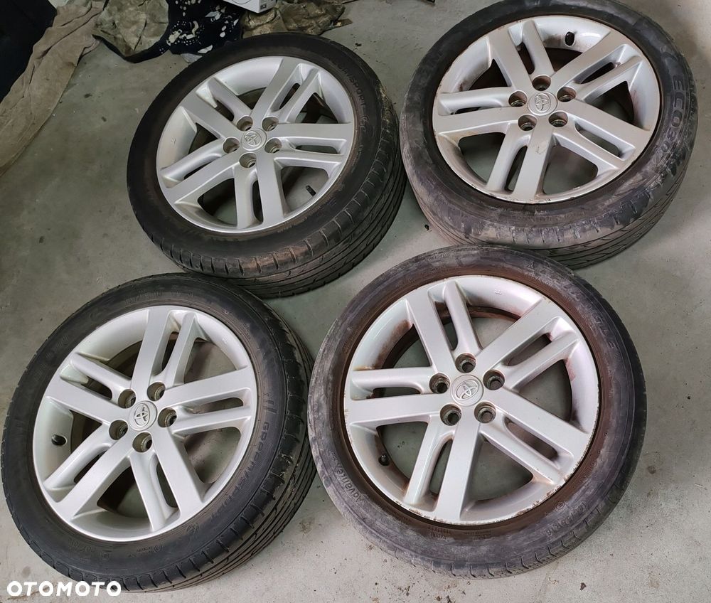 Komplet felg felgi aluminiowe 16 5x100 Toyota Verso S Subaru Trezia 10-15 - 1