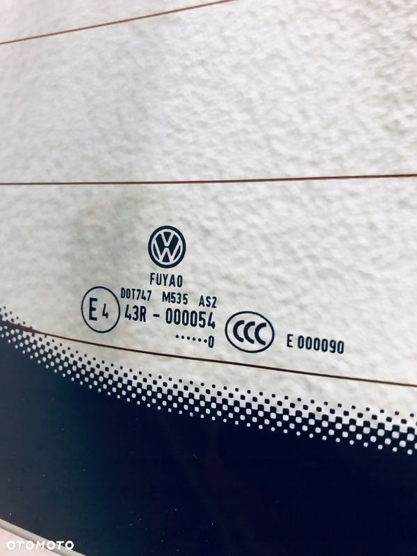 Szyba tylna NOWA VW POLO HBK 2005-2009 OE - 2
