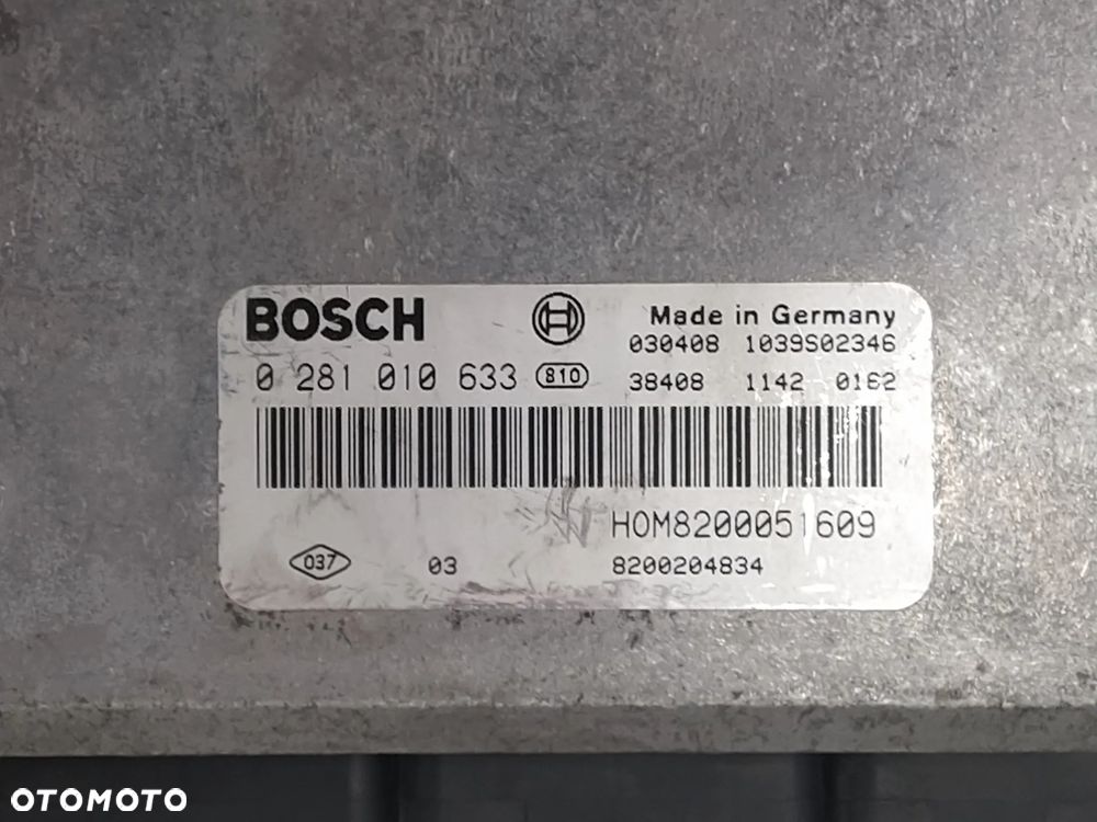 OPEL VIVARO 1.9 DCI RENAULT TRAFIC II 1.9 DCI STEROWNIK KOMPUTER SILNIKA - 3
