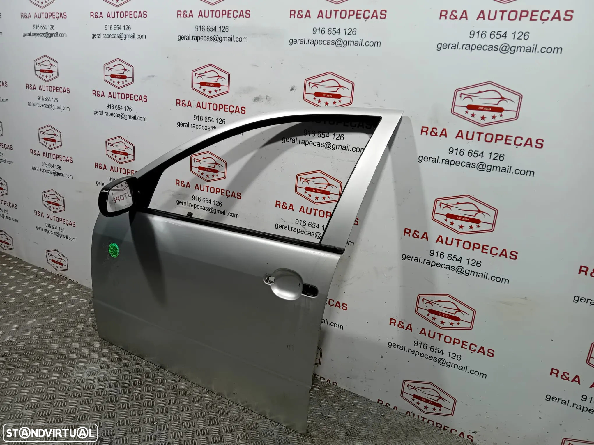 Porta Frente Esquerda Skoda Fabia 1 Original - 7
