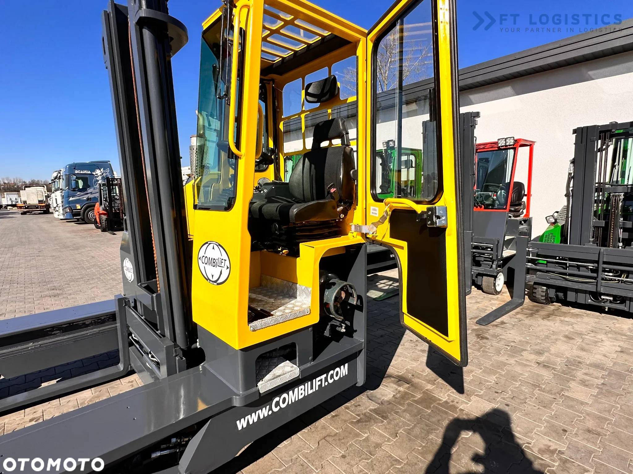 Combilift C4000 / LPG / DUPLEX / 4100MM / WAGA / PRZESÓW WIDEŁ / JAK NOWY - 18