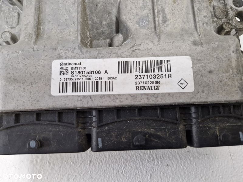 renault scenic iii 1.2 tce moduł sterownik komputer silnika ecu 237103251r - 2