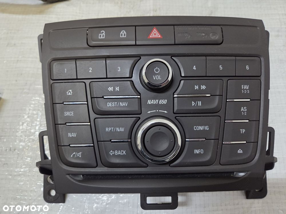 OPEL ZAFIRA C RADIO NAWIGACJA 23480434 Wyświetlacz 95247248 Moduł 13483128 - 6