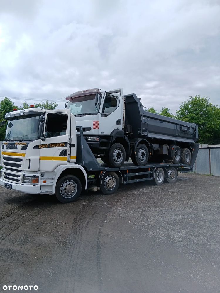 Scania R124 420 Laweta 8x2 - 8