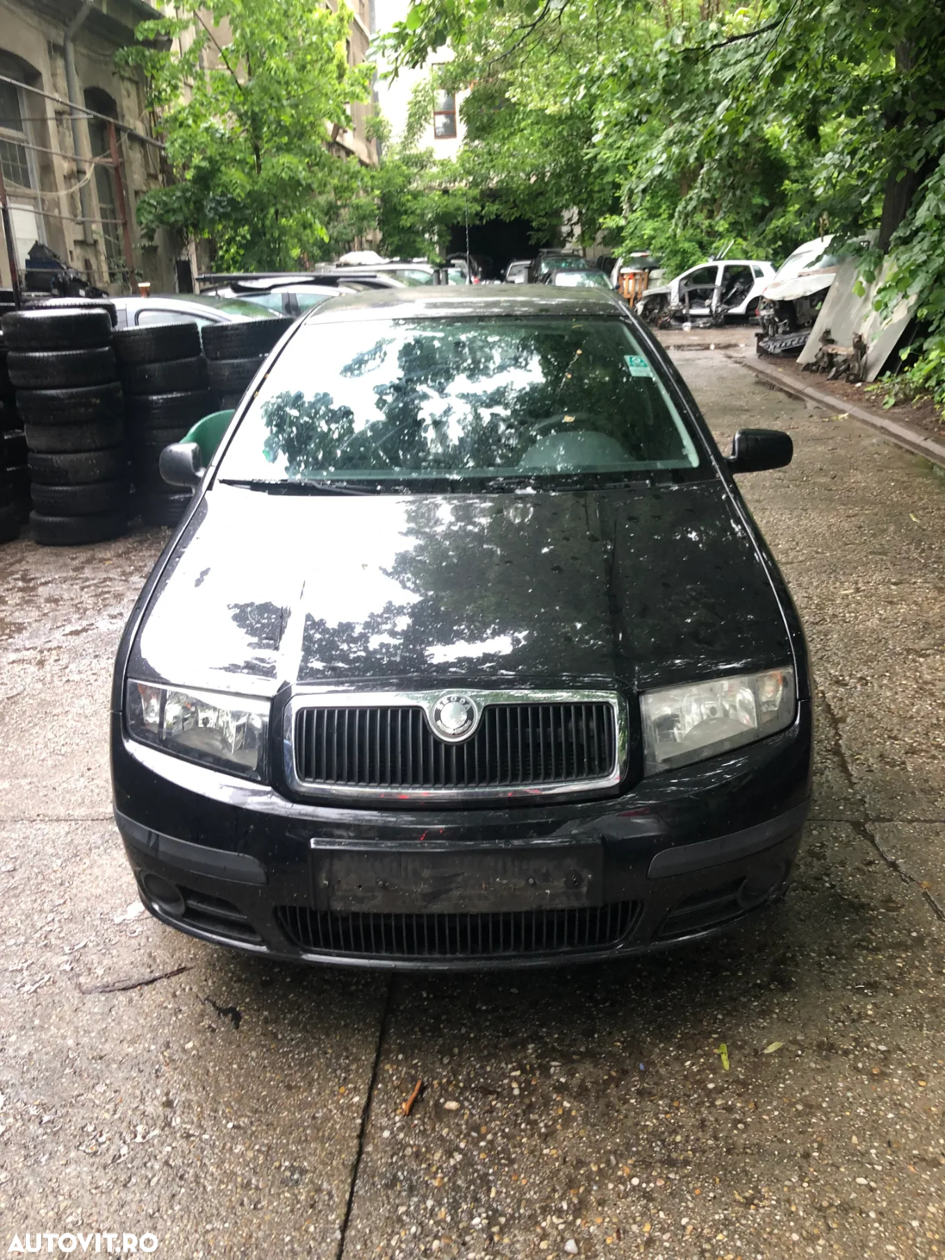 Dezmembrez Skoda Fabia 1 facelift 2006 negru 1.2 benzina BMD - 2