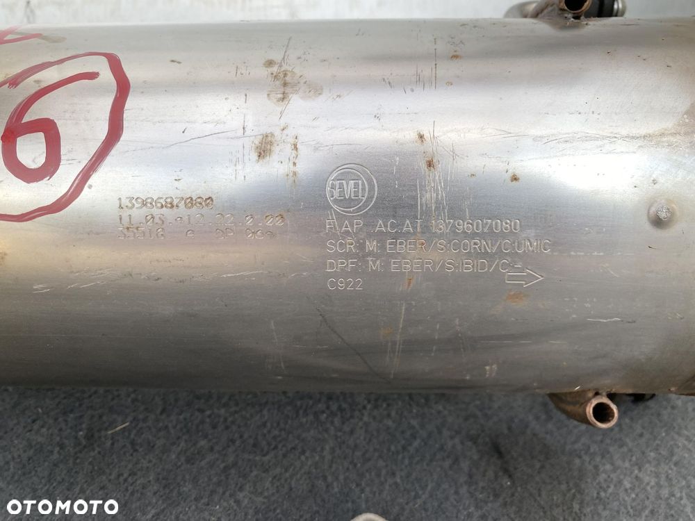 BOXER JUMPER 2.0 B-HDI 16- FILTR CZĄSTEK STAŁYCH DPF ORYGINALNY Z WYDECHEM - 7