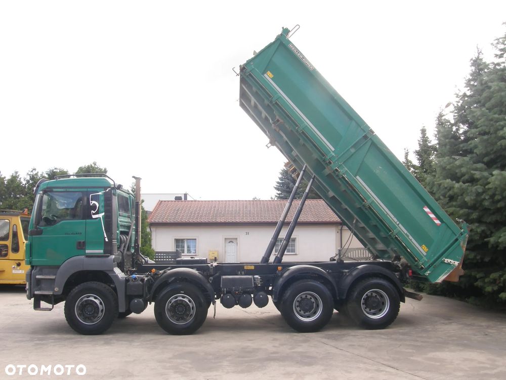 MAN TGS 35.440 8x4 2013rok manual wywrotka Meiller-Kipper z Niemiec - 39