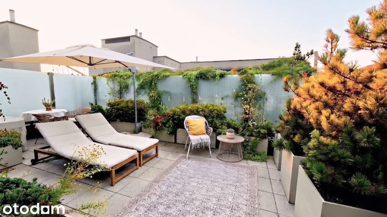 Ostatnie piętro | 30 m² zielonego tarasu | 3 m wysokości