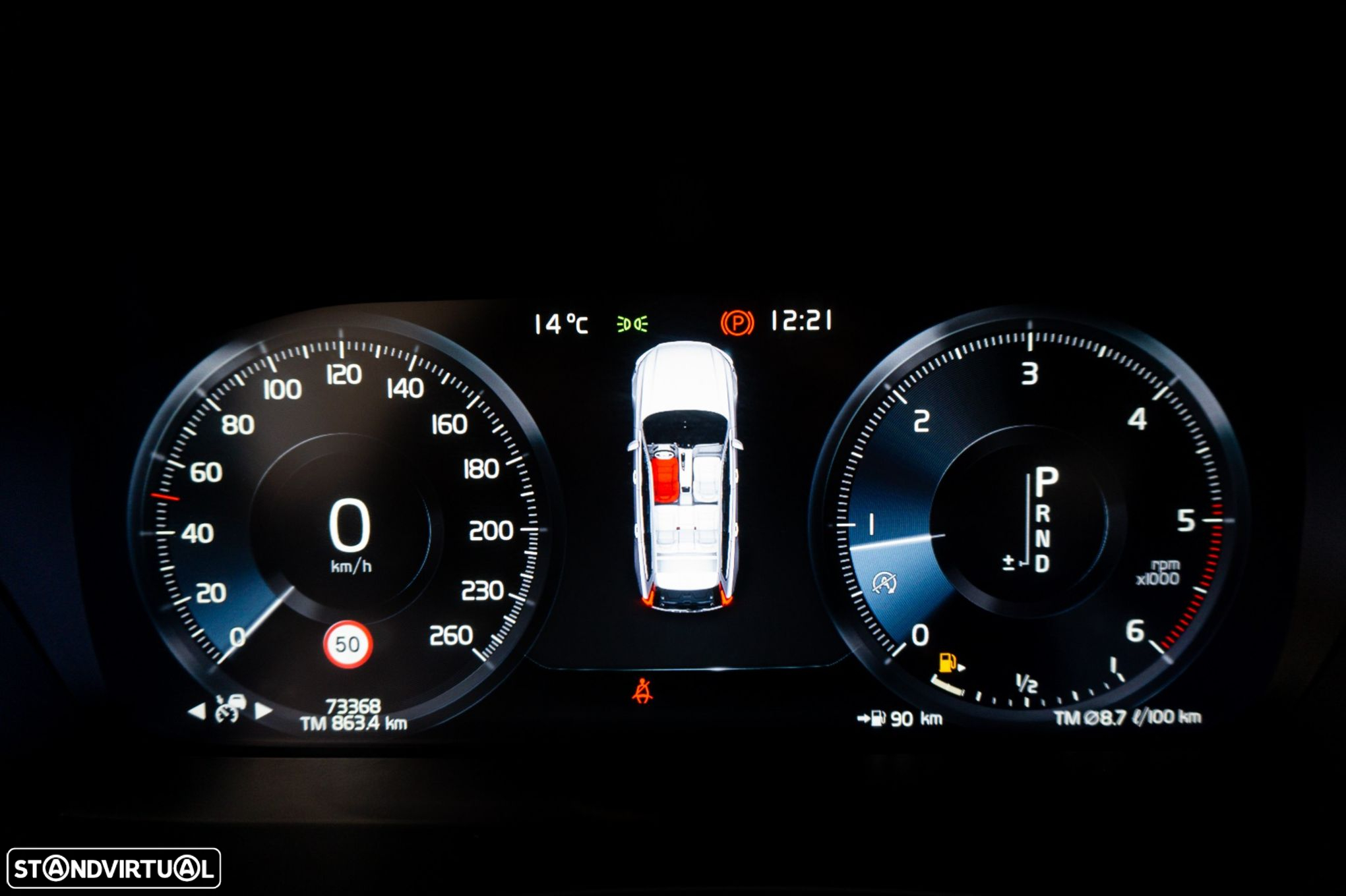 Volvo V90 2.0 D4 Inscription Geartronic - 12