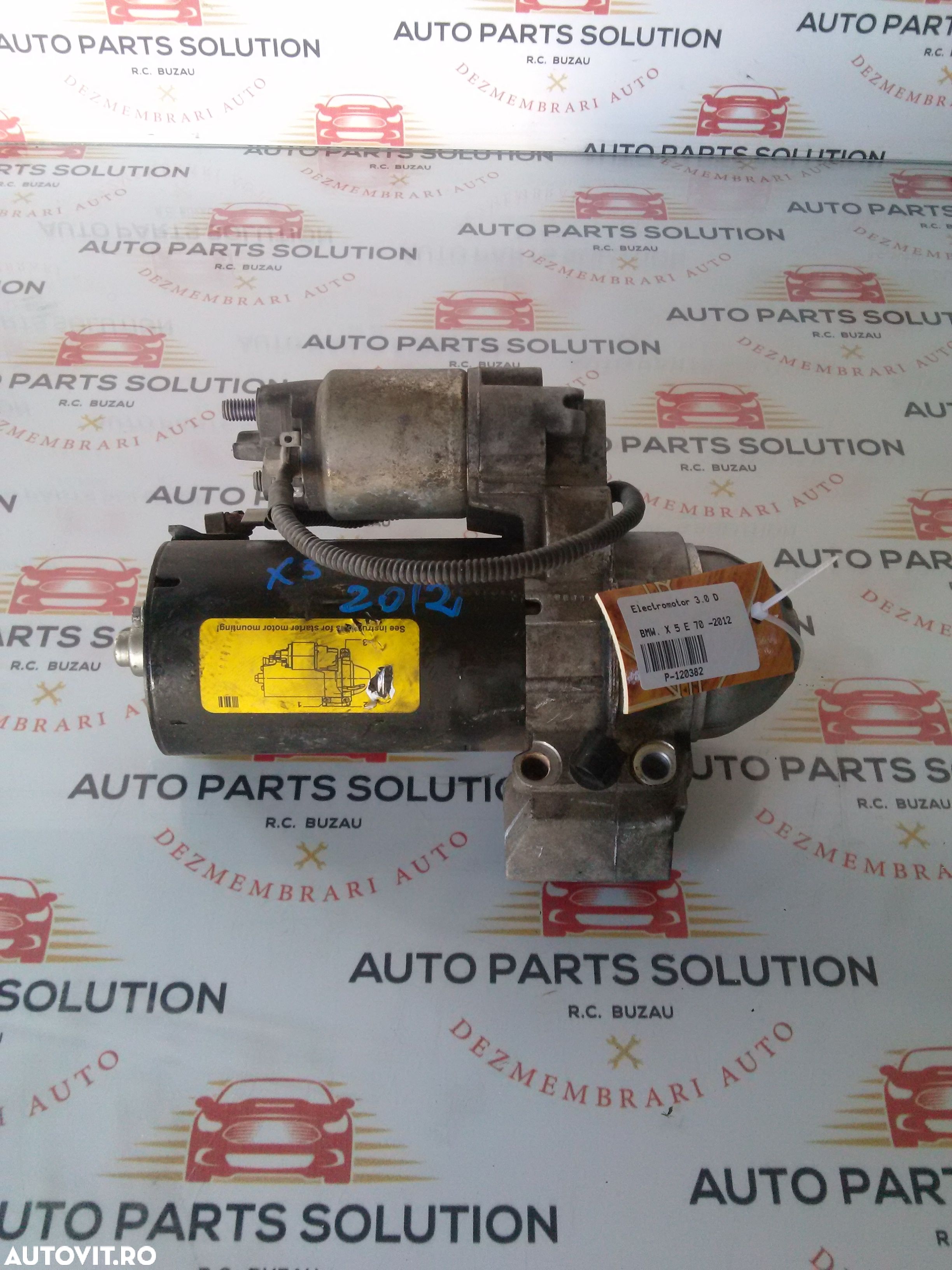 electromotor 3.0 d bmw. x 5 e 70  2012 - 1