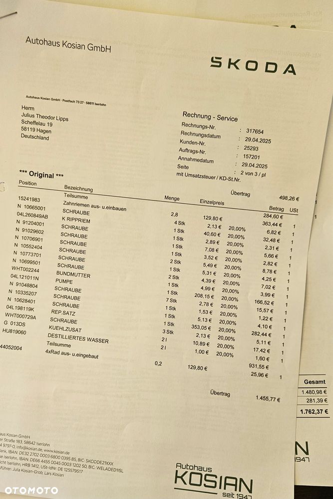 Skoda Octavia 2.0 TDI (Green tec) DSG RS - 36