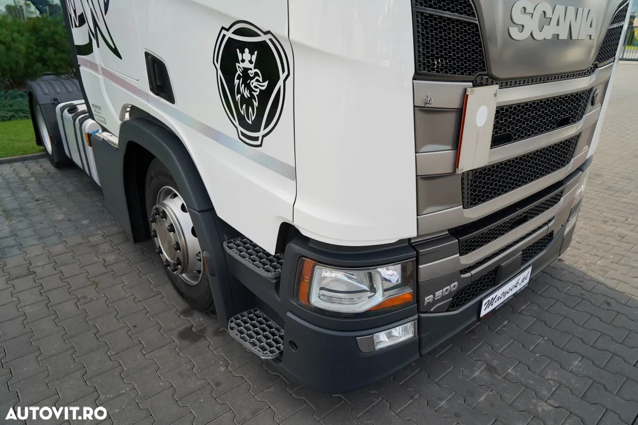 Scania R 500 / MEGA / RETARDER / I-PARK COOL / PLATĂ JOSĂ 2021 / CONTRACT DE REPARAȚIE POST-SERVICE - 10